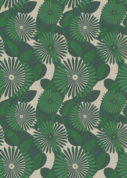 Skopos Absinthe Emerald Fire Retardant Curtains