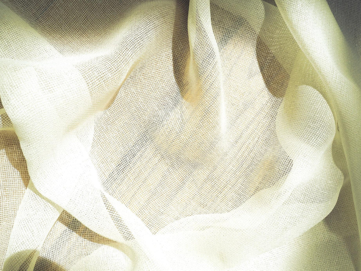 Skopos Billow Bianco Fire Retardant Curtains