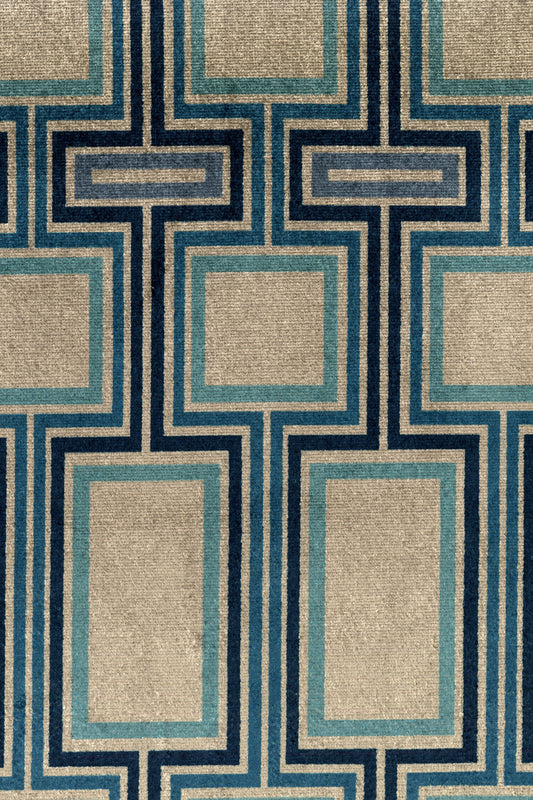 Skopos Chase Woad Fire Retardant Curtains
