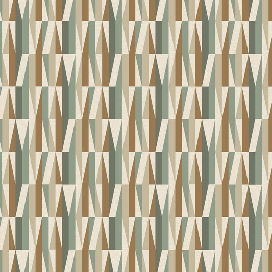 Skopos Henrick Stripe Oak Fire Retardant Curtains