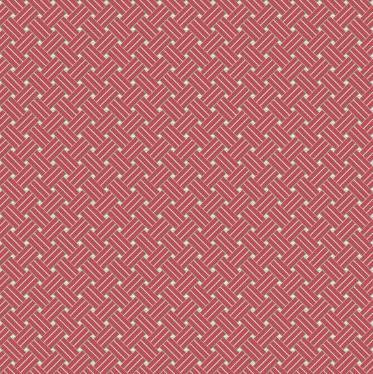 Skopos Interlace Pomegranate Fire Retardant Curtains