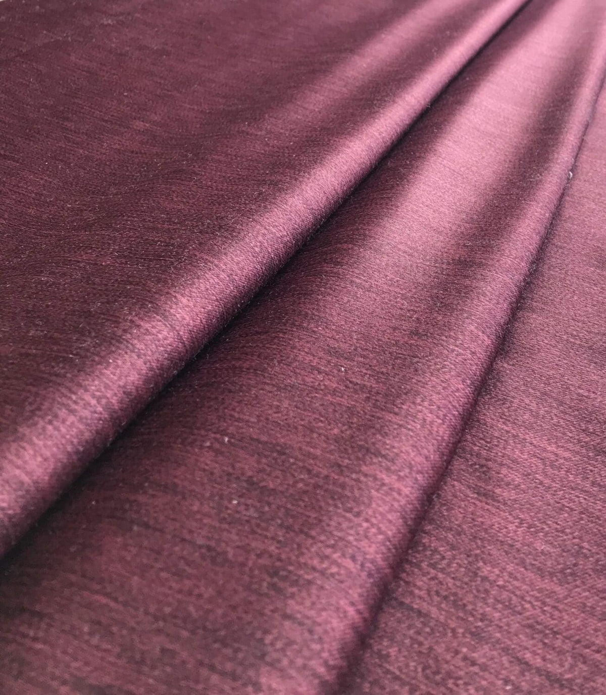 Edinburgh Weavers Solar Claret Fire Retardant Curtains