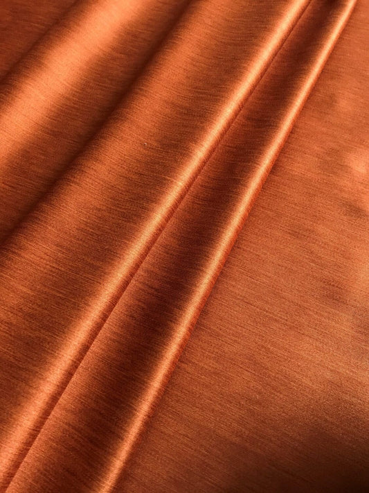 Edinburgh Weavers Solar Orange Fire Retardant Curtains