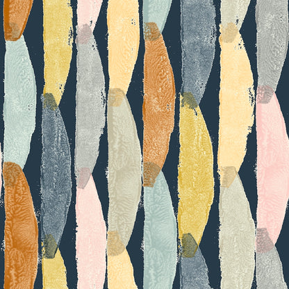 Edmund Bell Tangle Copper fabric