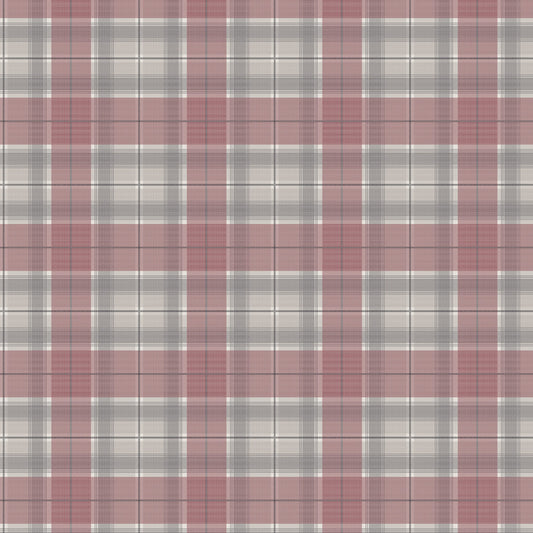 Edinburgh Weavers Tartan Red Fire Retardant Curtains