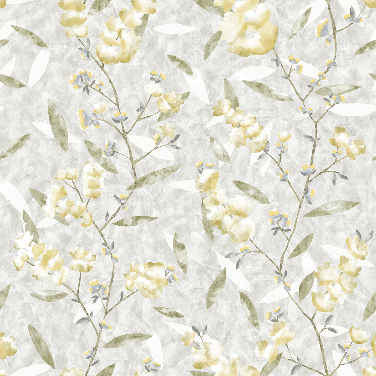 Edmund Bell Utopia Citrine fabric flat