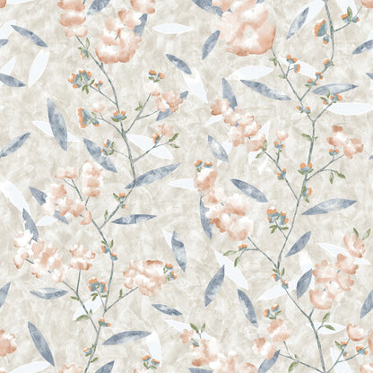 Edmund Bell Utopia Marine fabric flat