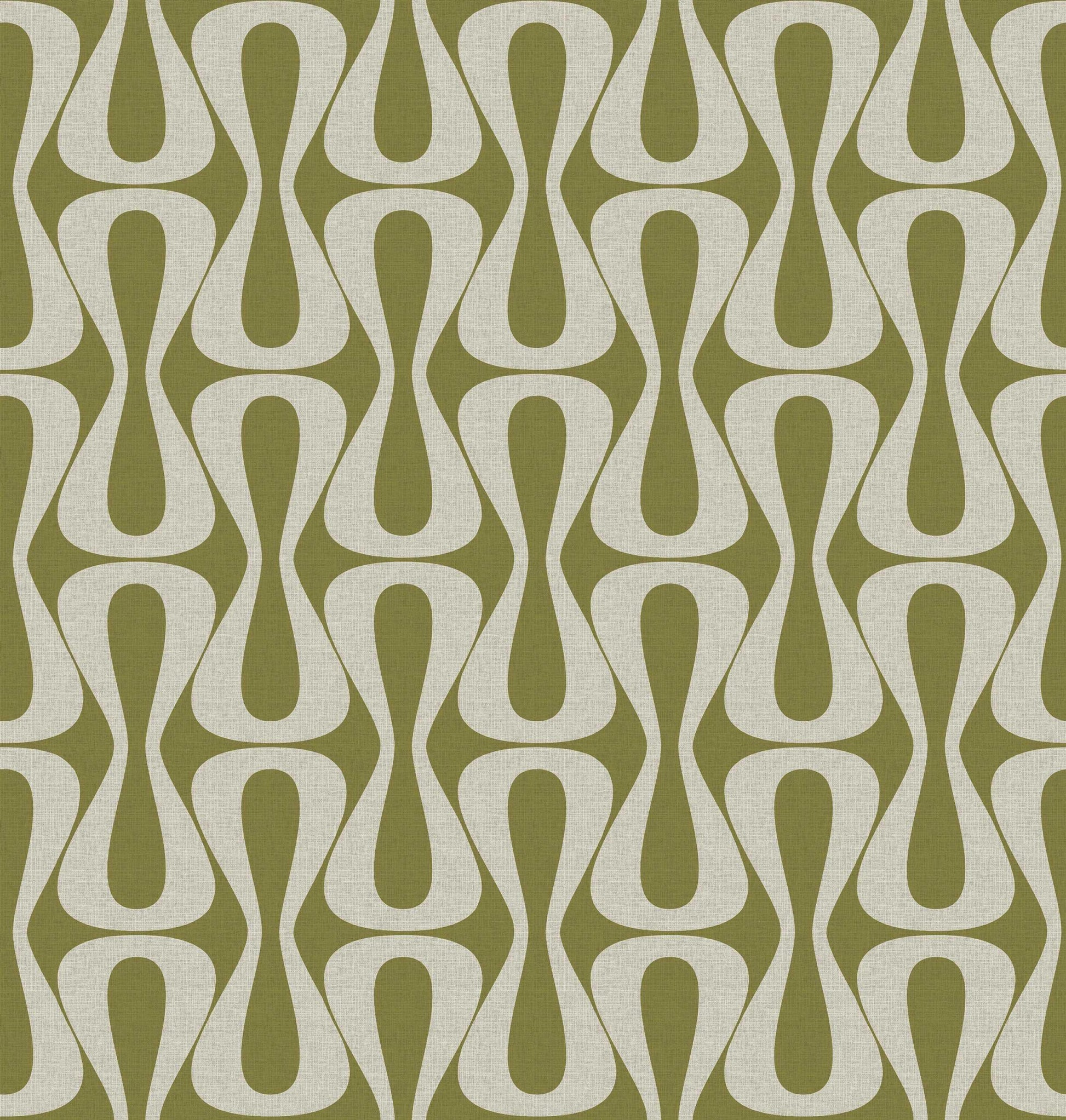 Skopos Vienna Loop Kelp Fire Retardant Curtains