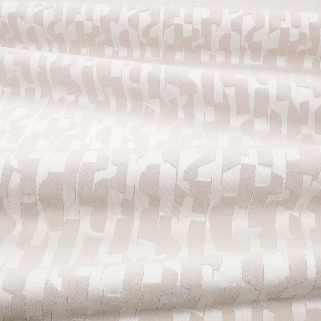 Villa Nova Alchemy Silver Fire Retardant Curtains texture detail