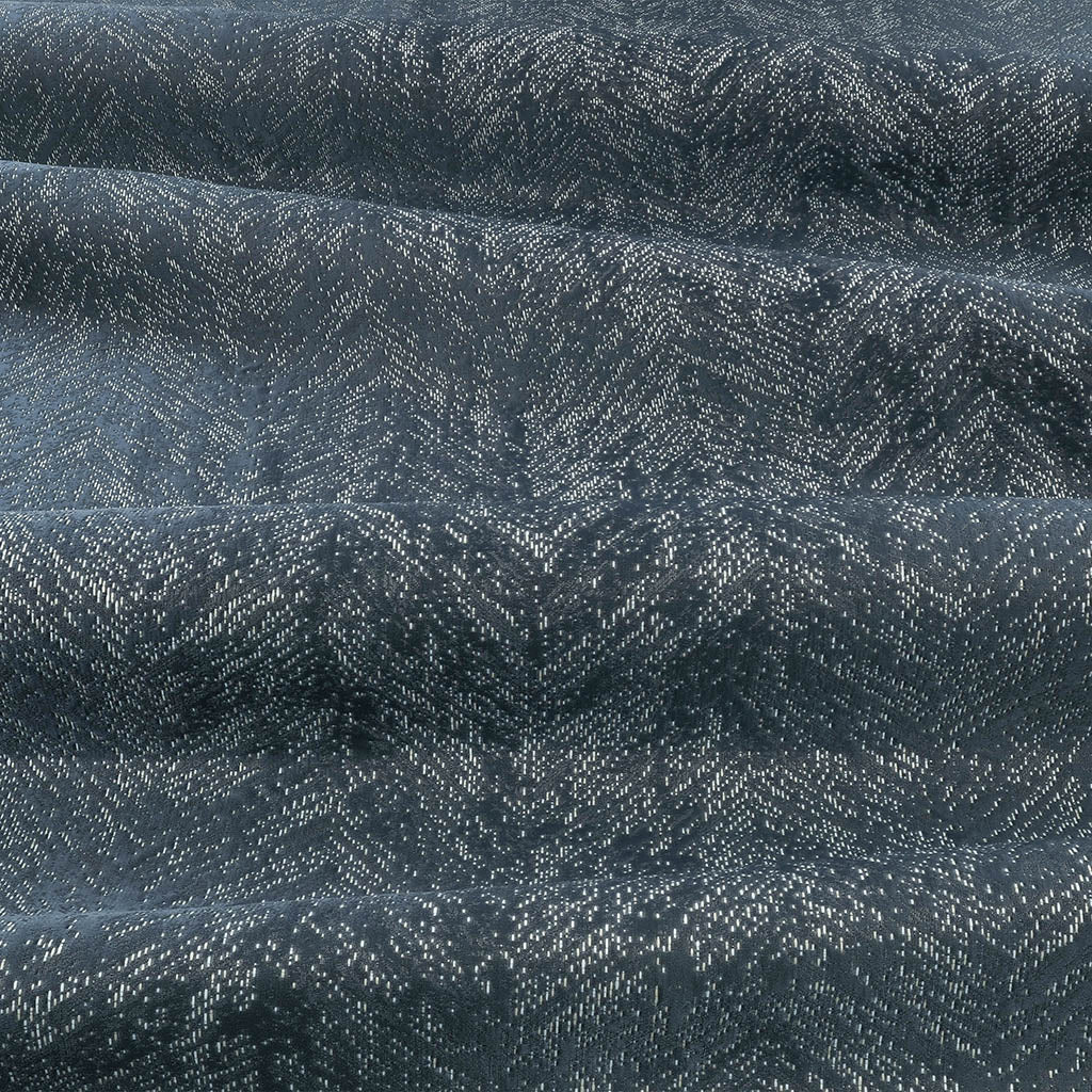 Villa Nova Elixir Ink Fire Retardant Curtains texture detail