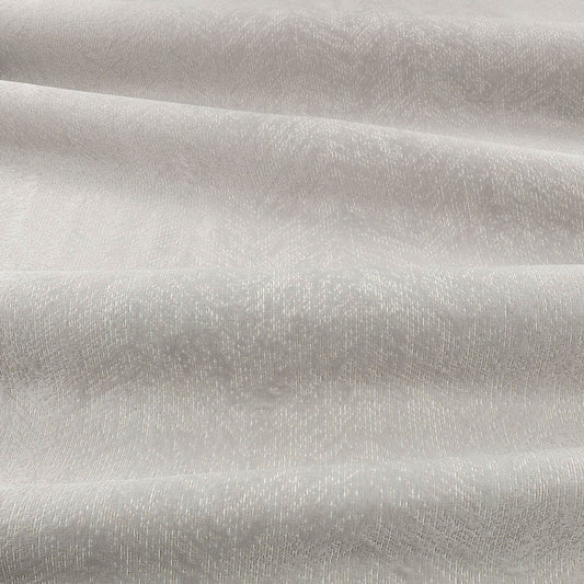 Villa Nova Elixir Silver Fire Retardant Curtains texture detail