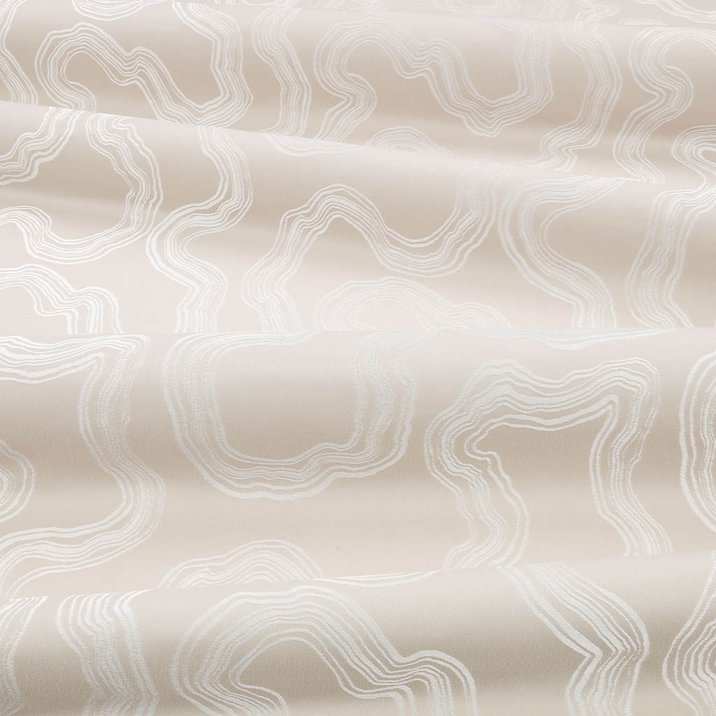 Villa Nova Flux Birch Fire Retardant Curtains texture detail