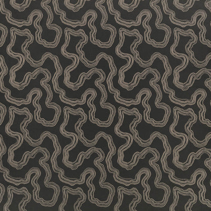 Villa Nova Flux Onyx Fire Retardant Curtains