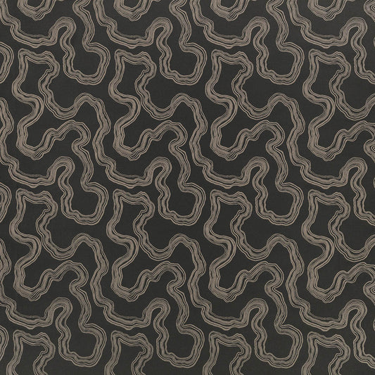 Villa Nova Flux Onyx Fire Retardant Curtains