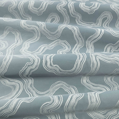 Villa Nova Flux River Fire Retardant Curtains texture detail