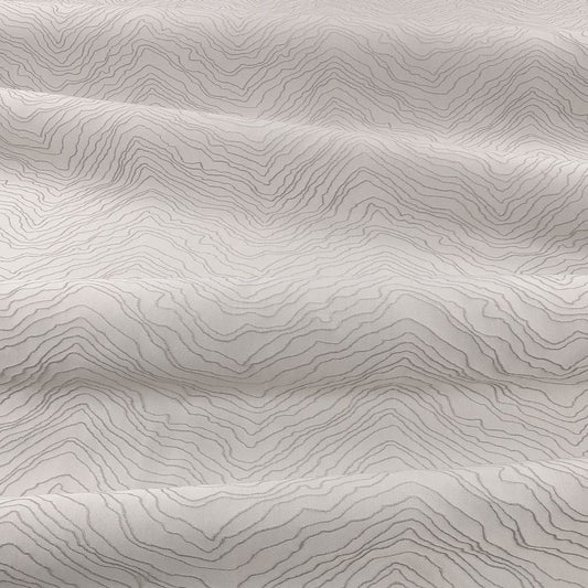 Villa Nova Igneous Aluminium Fire Retardant Curtains texture detail