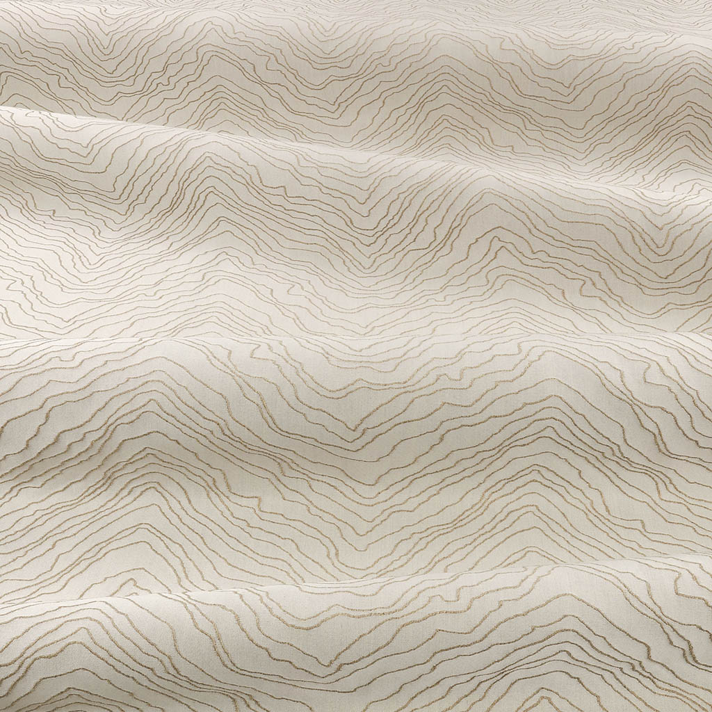 Villa Nova Igneous Birch Fire Retardant Curtains texture detail