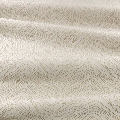 Villa Nova Igneous Birch Fire Retardant Curtains texture detail