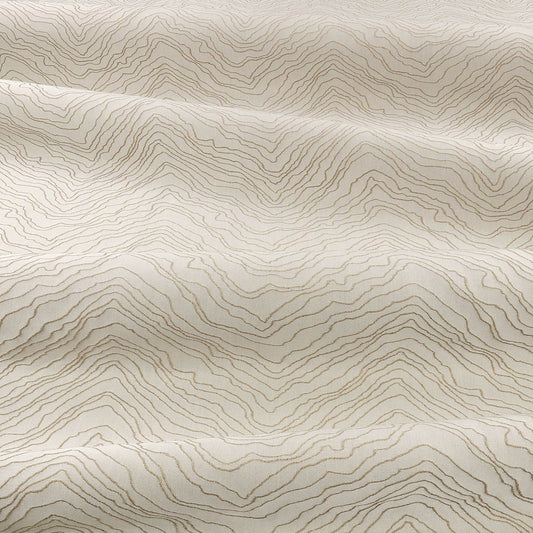 Villa Nova Igneous Birch Fire Retardant Curtains texture detail