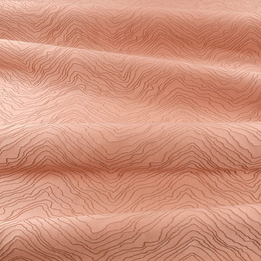 Villa Nova Igneous Lotus Fire Retardant Curtains texture detail