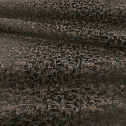 Villa Nova Ore Onyx Fire Retardant Curtains texture detail