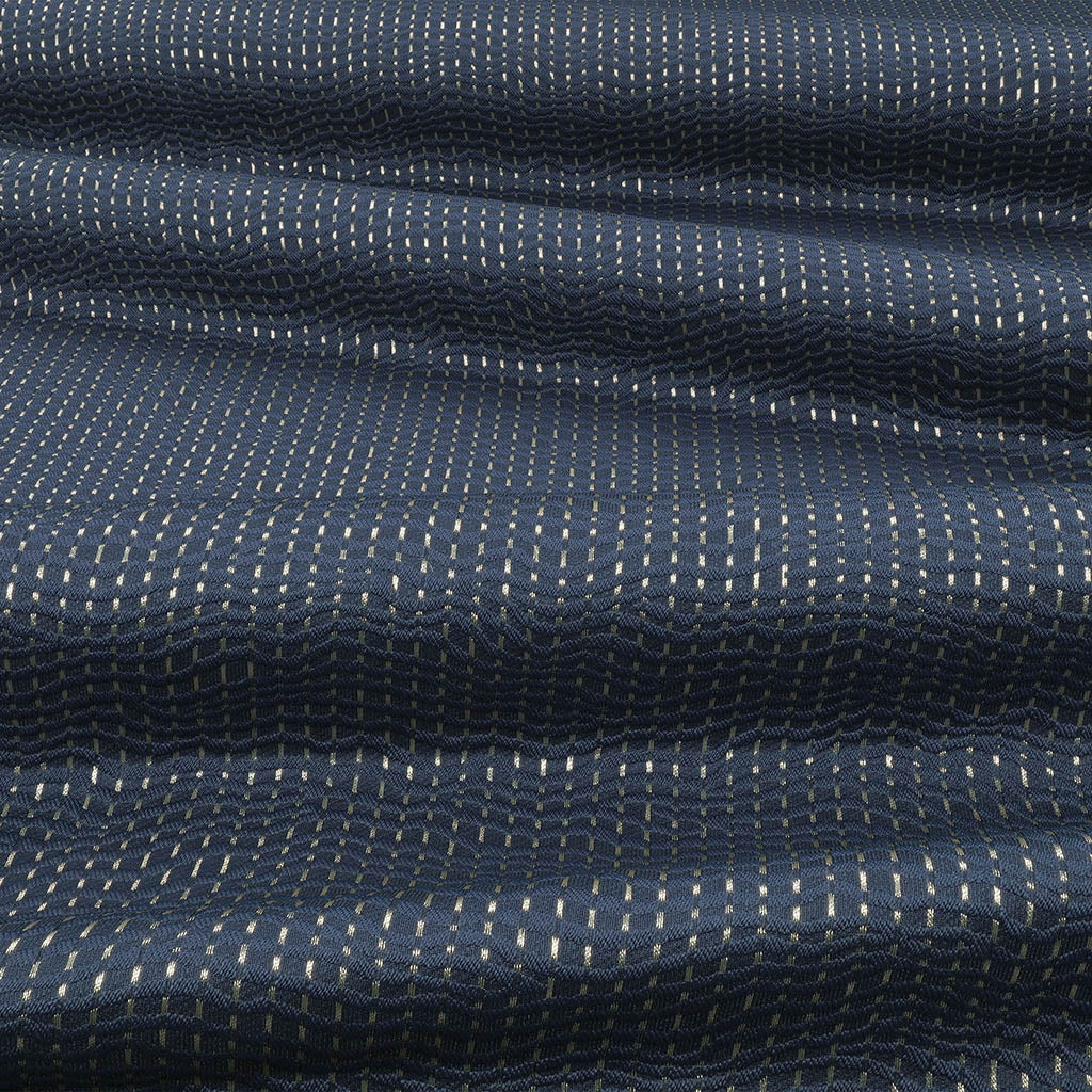 Villa Nova Temper Ink Fire Retardant Curtains texture detail