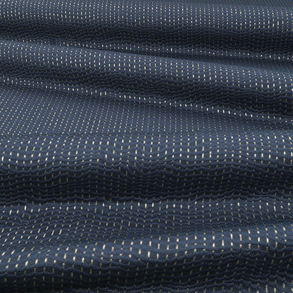 Villa Nova Temper Ink Fire Retardant Curtains texture detail
