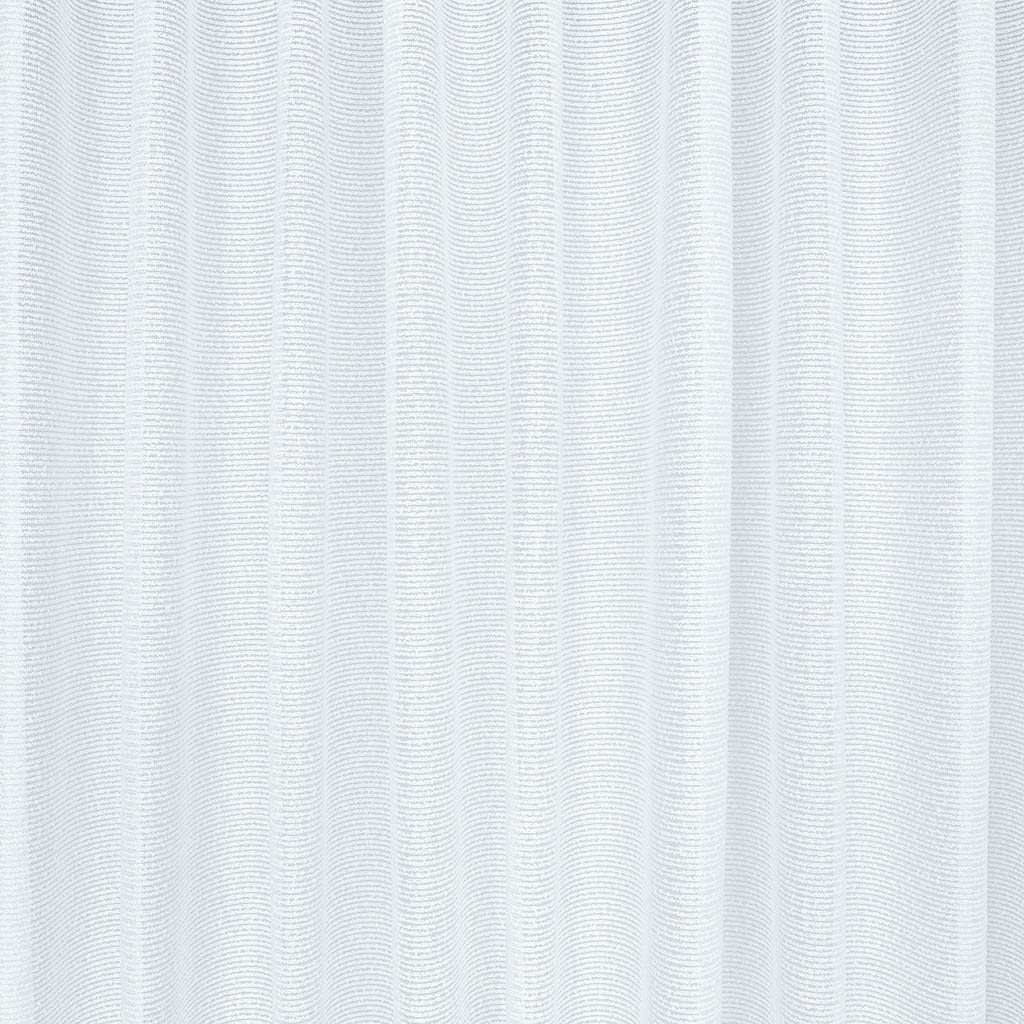 Villa Nova Zephyr White Fire Retardant Curtains texture detail