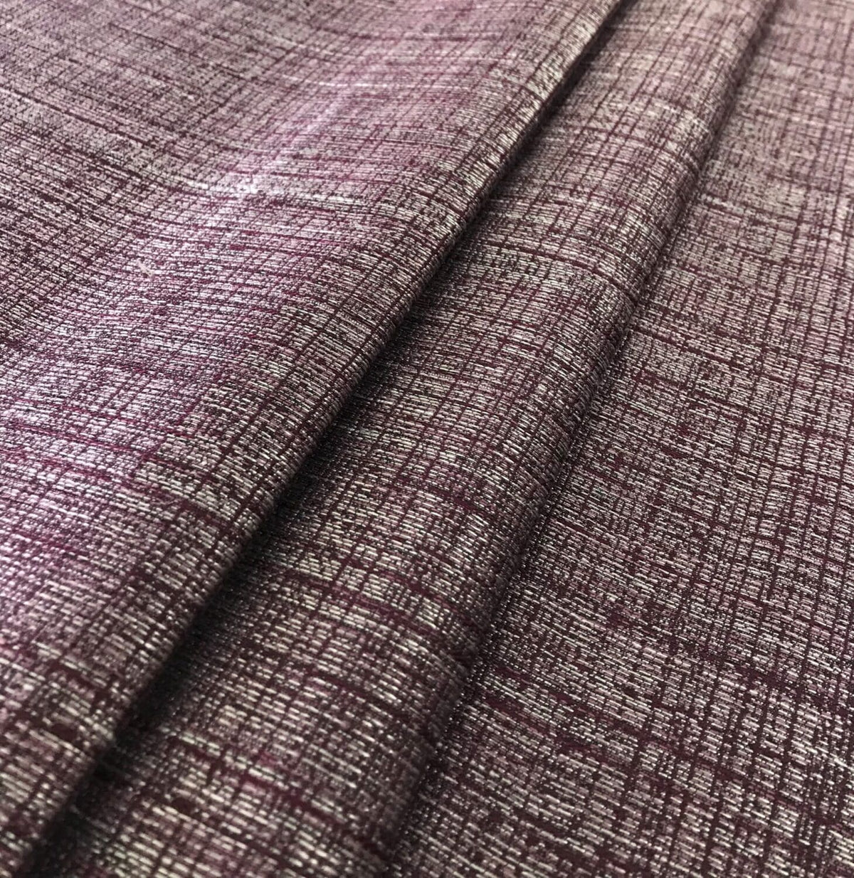 Edinburgh Weavers Vista Mulberry Fire Retardant Curtains