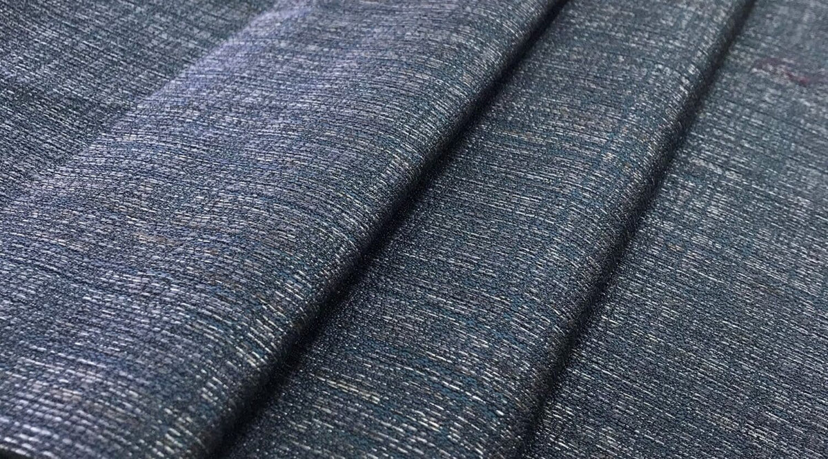 Edinburgh Weavers Vista Petrol Fire Retardant Curtains