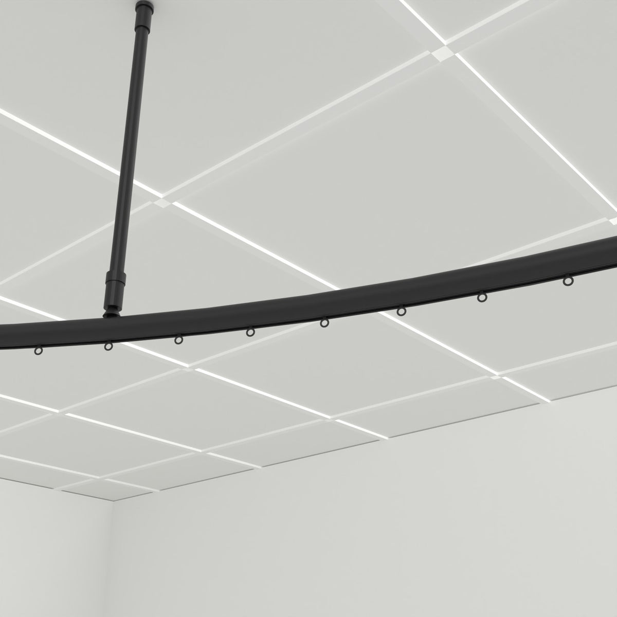 Zone O full circle – close-up of the black Zone 28 track, wave gliders and 16 mm drop tubes