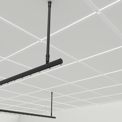 Zone T – close-up of the black Zone 28 track, wave gliders and 16 mm drop tubes